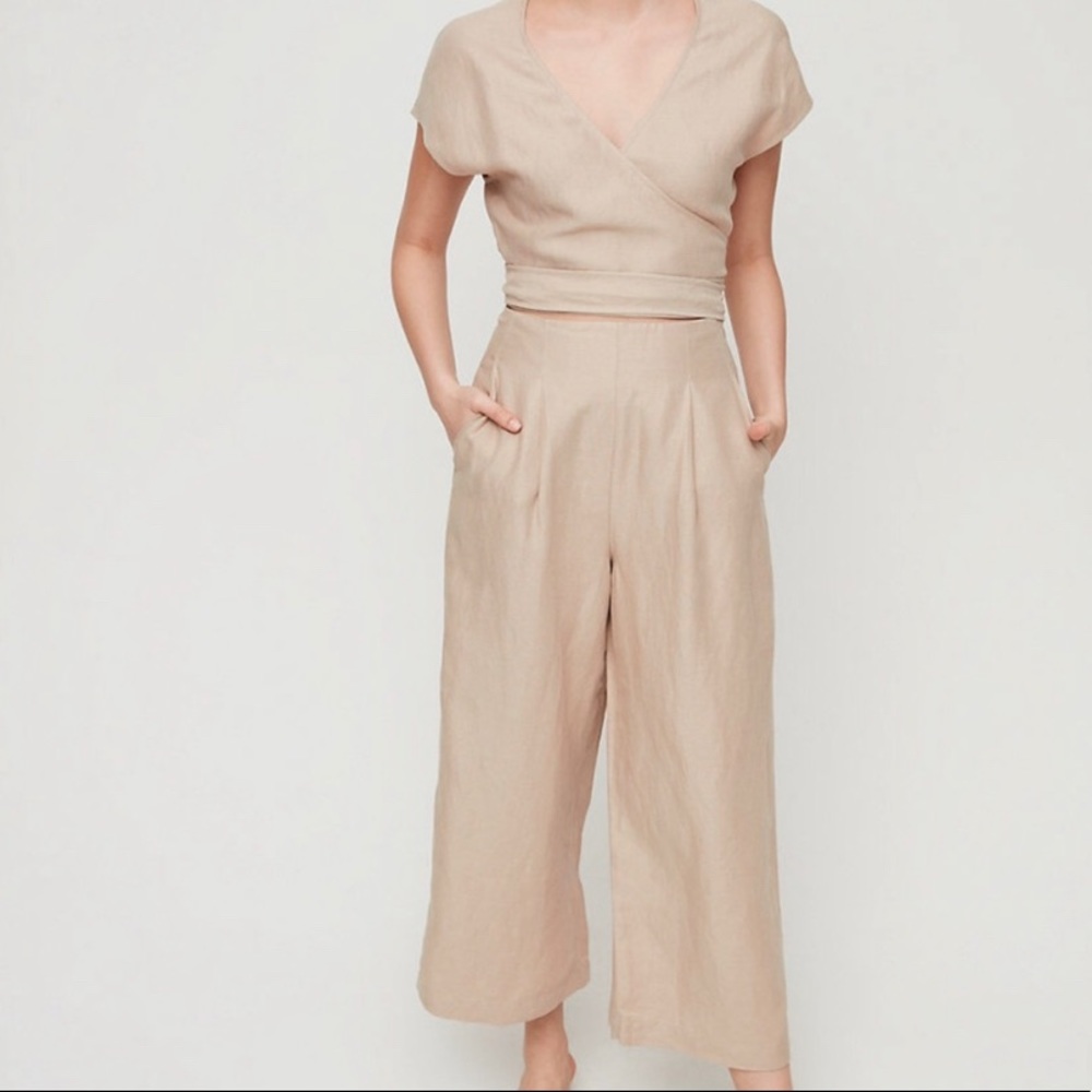 Wilfred Beige Jumpsuit